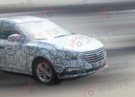 奔腾入门级轿车A-Class量产版本谍照