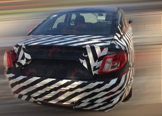 第二代帝豪测试车