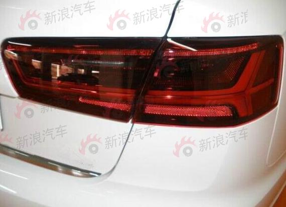 奥迪A6L改款车型中低配版本无伪装曝光