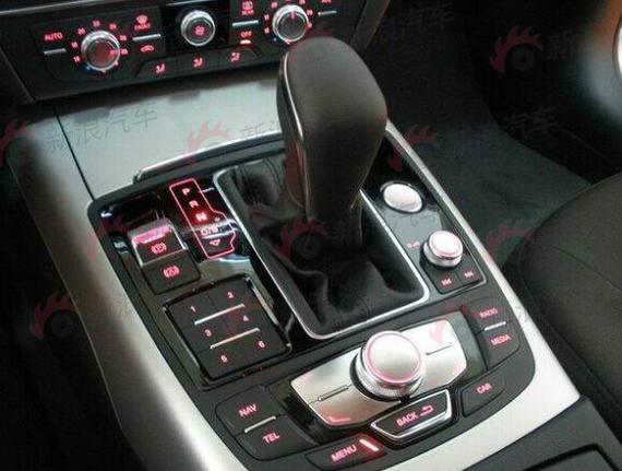 奥迪A6L改款车型中低配版本无伪装曝光