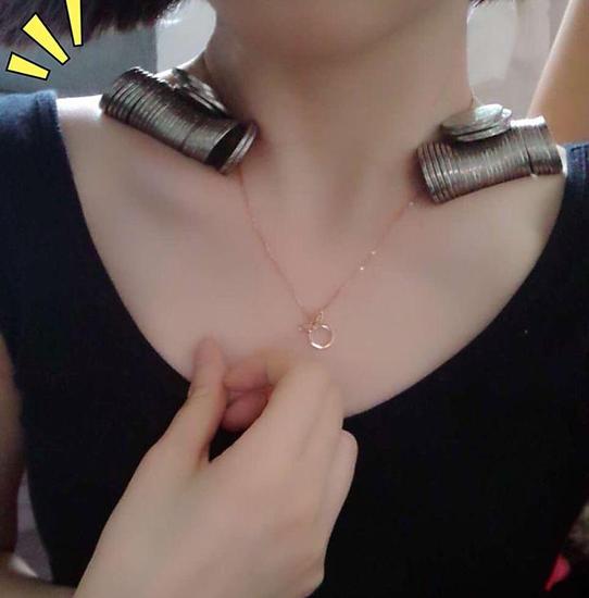 in里的妹子们怎么可以这样炫锁骨