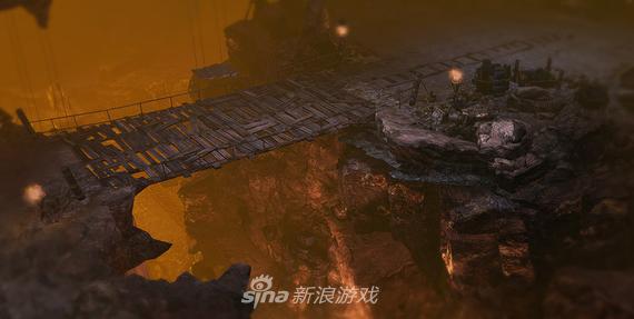 《传奇永恒》比奇矿区矿坑内部