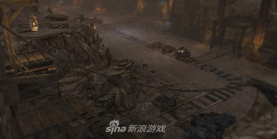 《传奇永恒》比奇矿区矿石堆