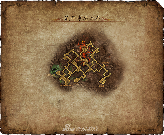 《传奇永恒》沃玛寺庙第二层