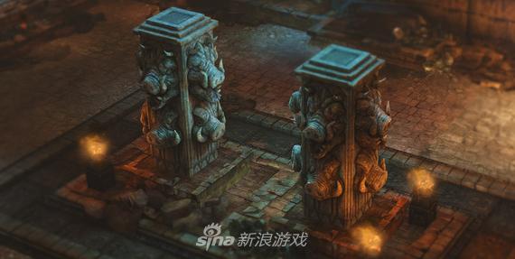 《传奇永恒》石墓支柱浮雕