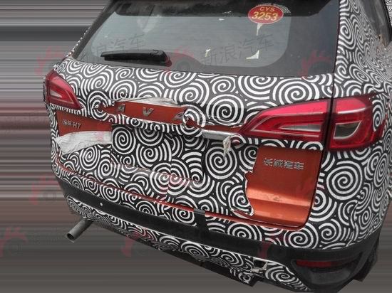 全新哈弗H7低伪谍照曝光