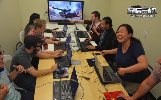 图10：《最后一炮》外籍玩家试玩