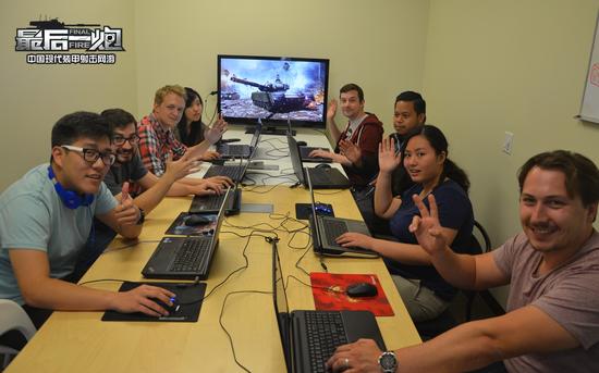 图08：《最后一炮》外籍玩家试玩