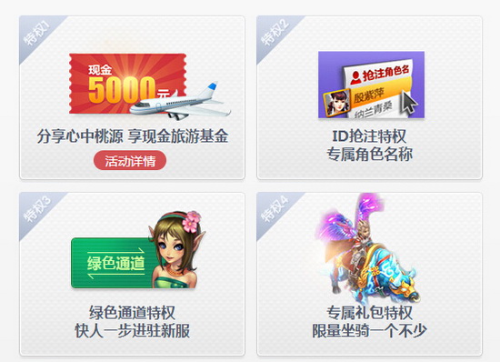 图2碉堡特权畅玩新服