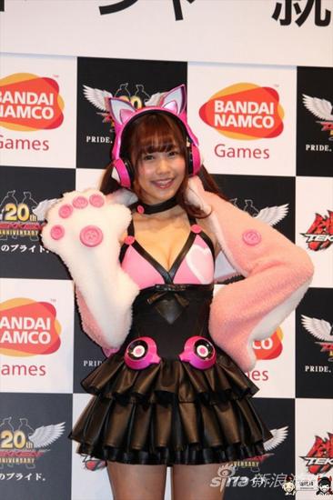 铁拳20周年活动上的佐野雏子