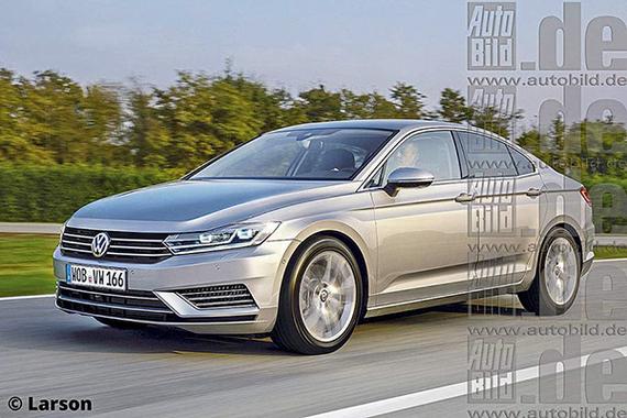 新一代Jetta假想图