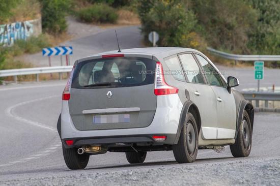 新款雷诺大风景谍照曝光 基于CMF平台