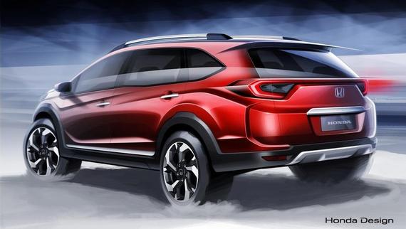 本田BR-V设计草图