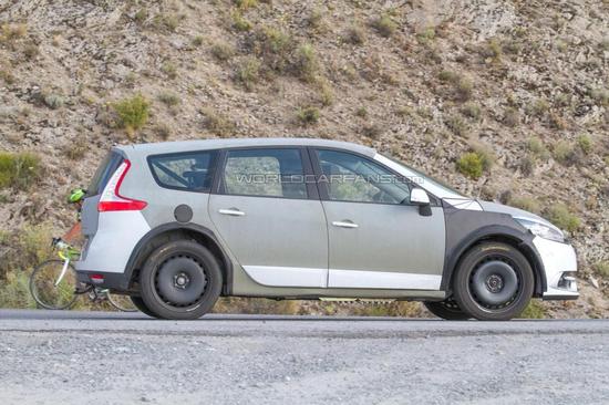 新款雷诺大风景谍照曝光 基于CMF平台