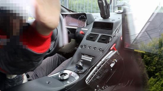 Aston Martin DB11 interior spy 01