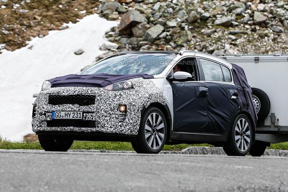 新一代起亚智跑谍照曝光