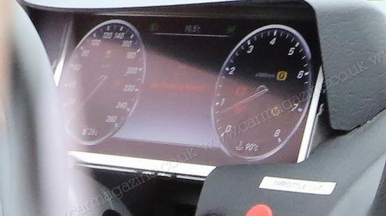 Aston Martin DB11 interior spy 04