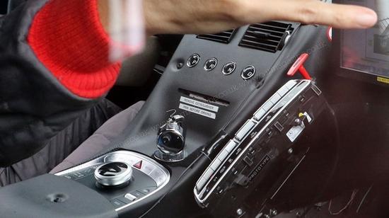 Aston Martin DB11 interior spy 02