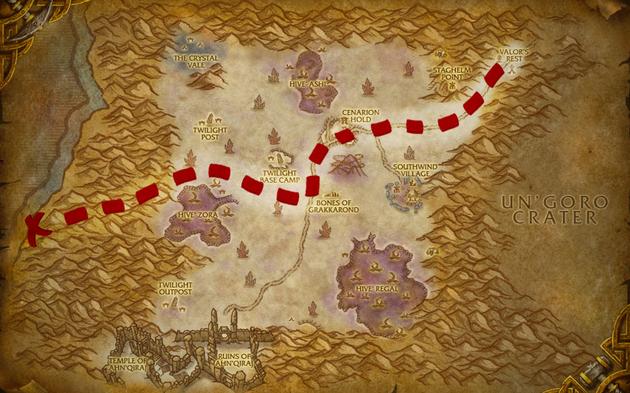 魔兽艾泽拉斯六大沙滩推荐