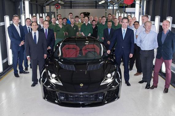 路特斯Evora 400 将在2016年初中国销售