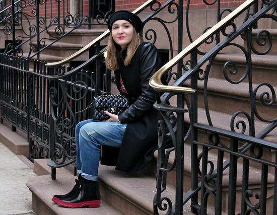 英国高街时尚雨靴rockfish切尔西系列搭配示范英国高街时