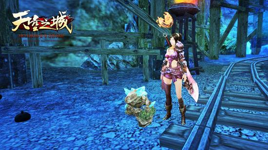 图1：侍从法宝岩精能够帮助玩家采矿