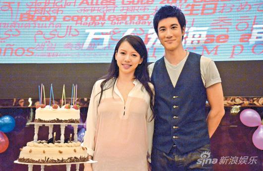 王力宏和老婆李靓蕾