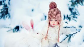 动物与儿童的唯美相遇