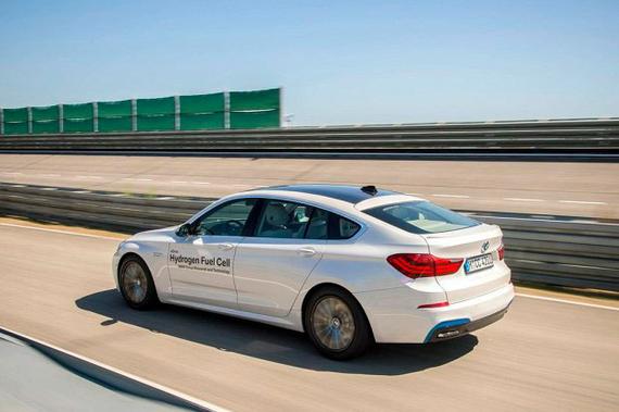 宝马5系GT氢燃料版官图 续航超500km