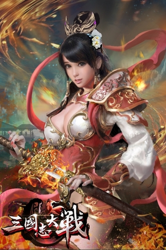 清新秀丽俏红颜 三国志大战名将女原画