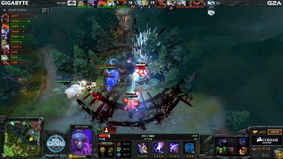 Team Secret是TI5队伍中最喜欢血魔的队伍之一，在ESL ONE中他们的血魔四战全胜。