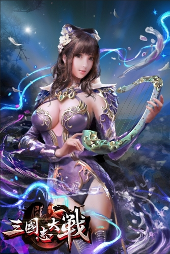 清新秀丽俏红颜 三国志大战名将女原画_网络游戏-官方_新浪游戏_新浪