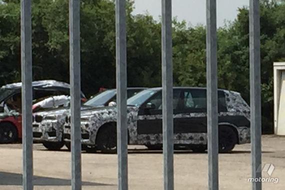 疑似全新宝马X7豪华SUV测试车谍照