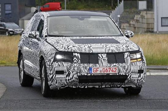 新一代大众途观最新谍照 或法兰克福首发