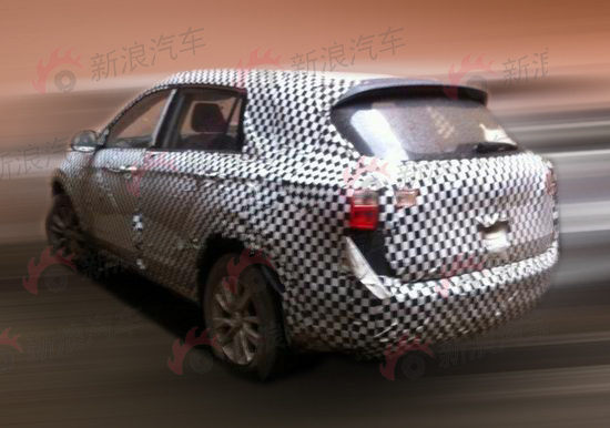北汽幻速S6测试车谍照