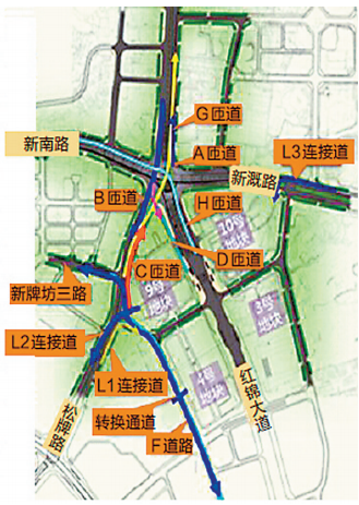 新牌坊立交年内开工改造实现五方向直通