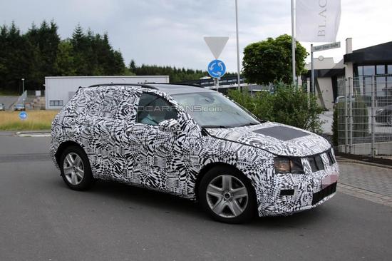 新一代大众途观最新谍照 或法兰克福首发