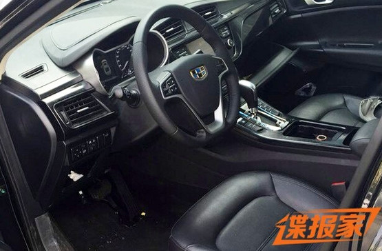 全新吉利帝豪谍照