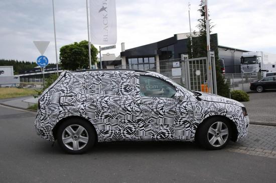 新一代大众途观最新谍照 或法兰克福首发