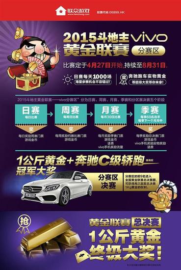 2015斗地主黄金联赛——vivo分赛区