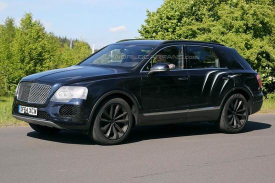 宾利Bentayga纽博格林测试 2016年上市
