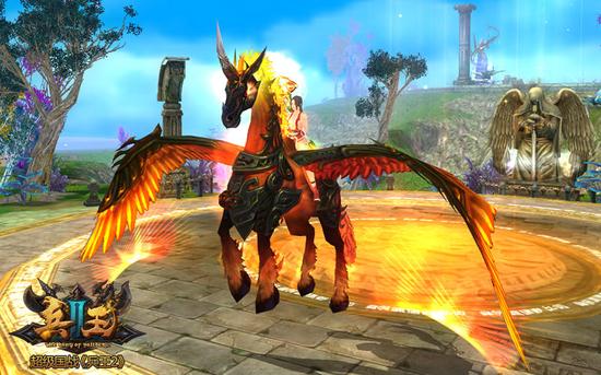 图3 至尊坐骑 马踏金云