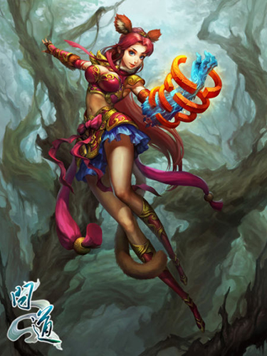 配图3：《问道》游戏精美原画