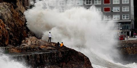 灿鸿或成66年来登浙最强台风