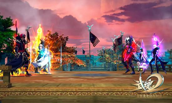 图1：《武魂》首届联赛总决赛蓄势待发