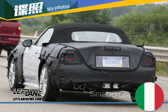 菲亚特124 Spider高性能版谍照 明年上市