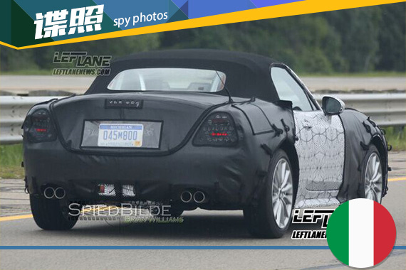 菲亚特124 Spider高性能版谍照 明年上市