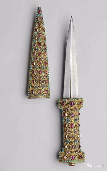 最具收藏价值的带鞘马刀这柄沙皇阿列克谢·米哈伊洛维奇的盛装马刀在