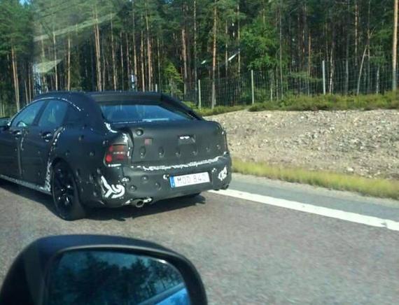 沃尔沃S90最新谍照曝光 或年底发布