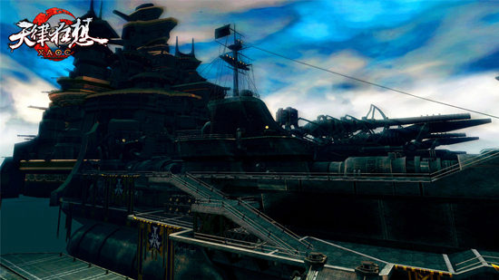 《天律狂想》方舰城雄伟的战舰